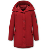 TheBrand Stylish Ladies Winter Jacket  - 505 - Red