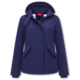 Women's Short Jacket With Hood  - Blue