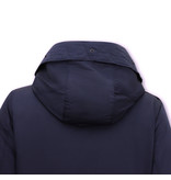 Gentile Bellini Women's Long Padded Jacket With Hood - 8836 - Blue