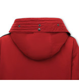 Gentile Bellini Short Winter Jackets For Ladies - 8815 - Red