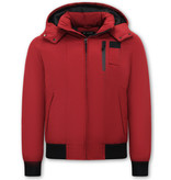 Enos Men's Jackets For Cold Weather - 7006 - Red