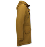 Enos Men's Winter Parka with Hood - 7105 - Yellow