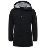 Enos Black Winter Jacket Men - 7105