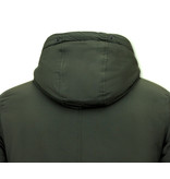 Enos Men's Winter Jacket Parka - 7103 - Green