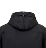 Just Key Short  Winter Jacket Men - 1771 - Black