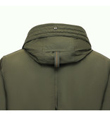 Just Key Long Winter Jacket Men With Hood - 1773 - Green