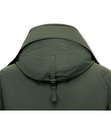 Beluomo Men's Half-Length Winter Jacket with Hood - 7503 - Green