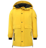 Enos Long Winter Coat Mens - 9803 - Yellow