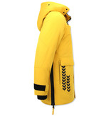 Enos Long Winter Coat Mens - 9803 - Yellow