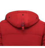 Enos Mens  Long Padded Jacket - 8667 - Red
