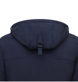 Enos Long Padded Jacket Mens - 8667  - Blue