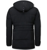 Enos Mens Jacket Quilted Puffer - 8667 - Black