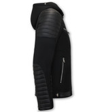 Enos Men's Winter Jackets Short - 868 - Black