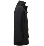 Enos Winter jacket Men's Parka - 7169 - Black