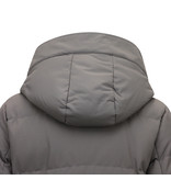 Matogla Long Tailored Puffer Jacket Women - 8606 - Grey