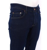 True Rise  Slim Fit Stretch  Plan Classic Jeans Mens - DC-059 - Blue