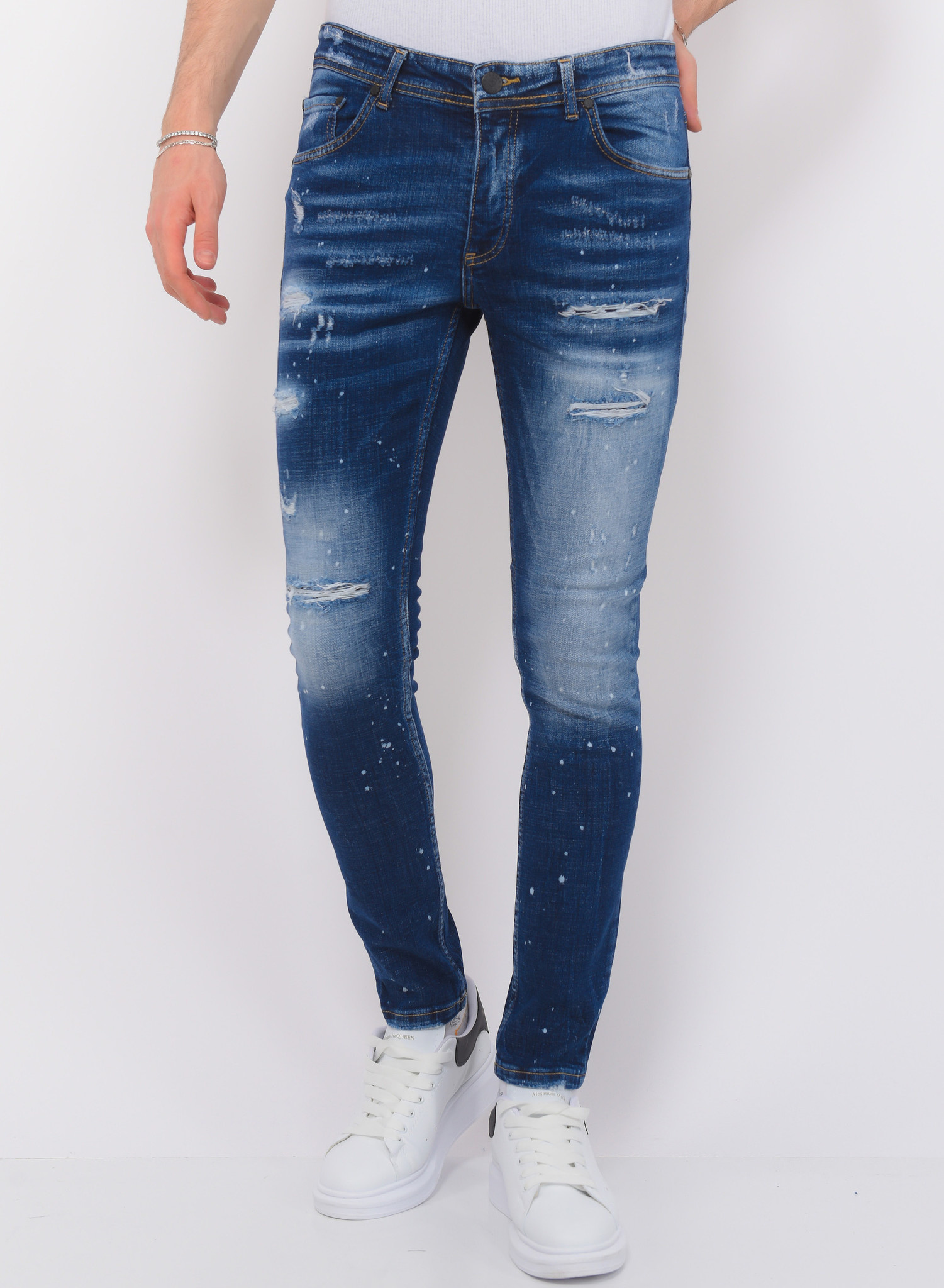 最新グッズがいっぱい DSQUARED2 Damage Repair Streatch Denim メンズ