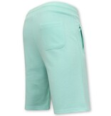 Local Fanatic Shorts Men Jogging Fabric - Light Green