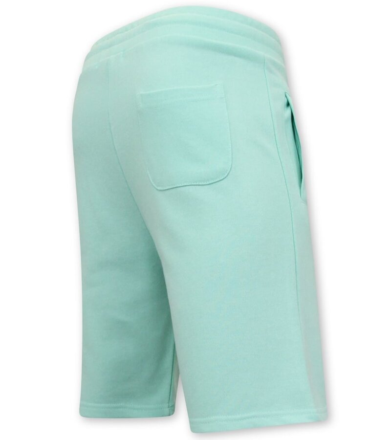 Local Fanatic Shorts Men Jogging Fabric - Light Green