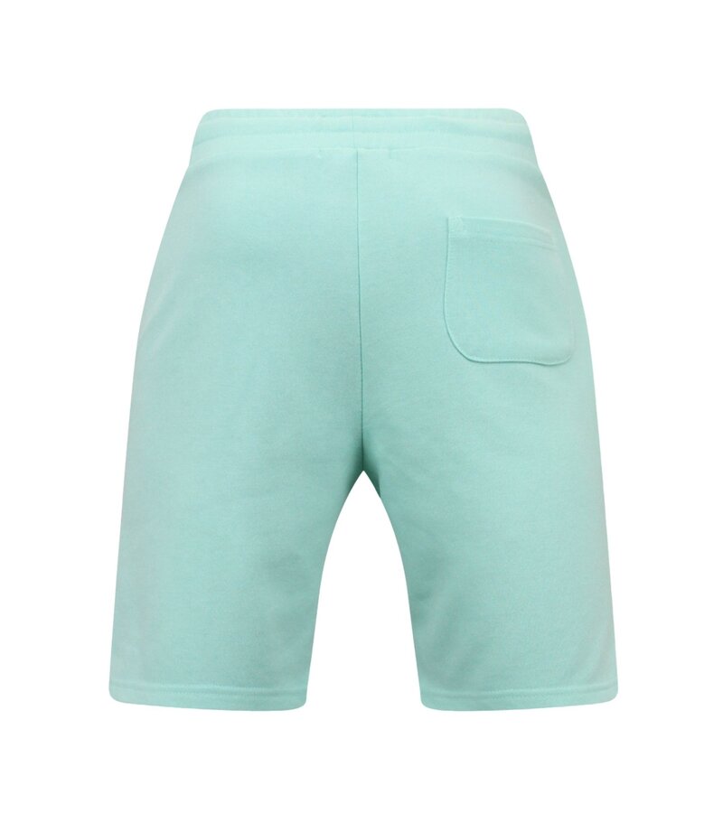 Local Fanatic Shorts Men Jogging Fabric - Light Green