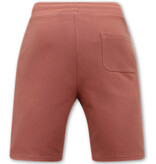 Local Fanatic Short Sweatpants Men - Antique Pink