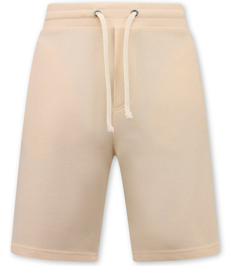 Local Fanatic Jogging Fabric Shorts Men - Beige