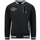 Thin College Jackets for Men - Black