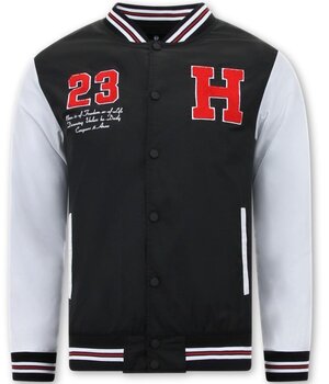 Tony Backer Thin Baseball Jacket Classic - Black