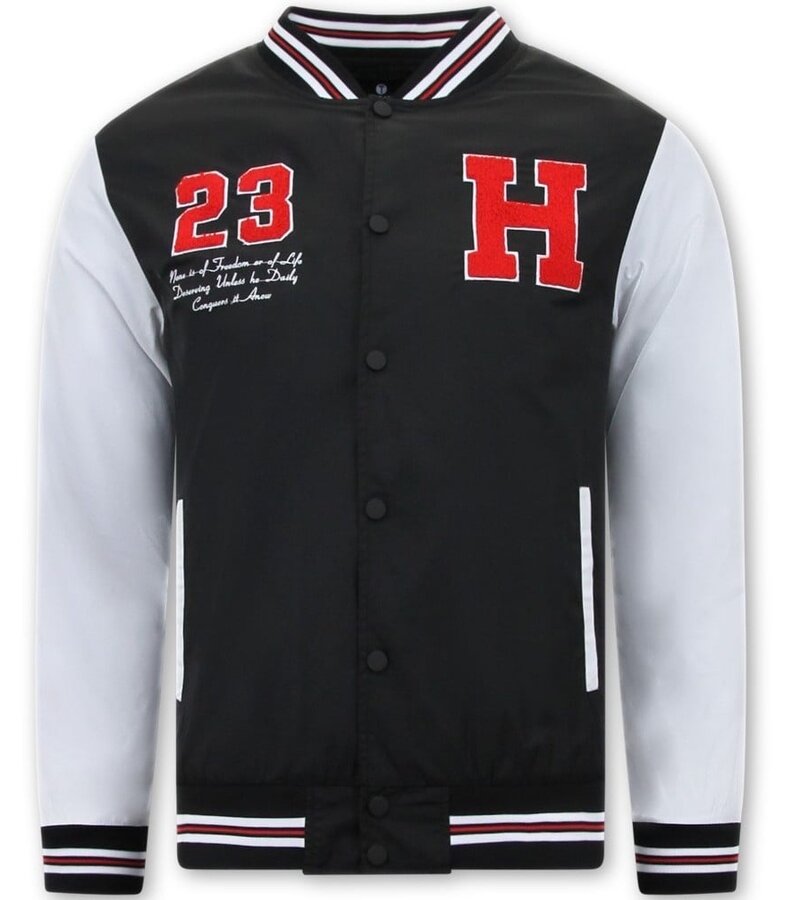 Tony Backer Thin Baseball Jacket Classic - Black