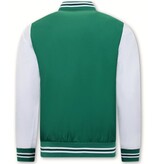 Tony Backer Thin Men's Baseball Jackets Summer - Green