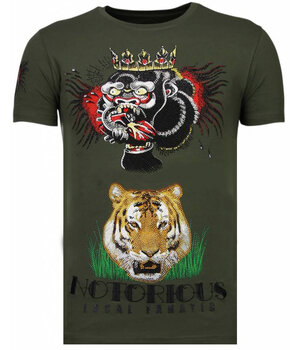 Local Fanatic Conor Tattoo T-shirt - Green