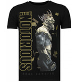 Local Fanatic Notorious King - Conor T-shirt - Black