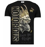 Local Fanatic Notorious King - Conor T-shirt - Black