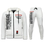 Local Fanatic Exclusive Men's Jogging Suit - Conor Notorious Sport Set - White