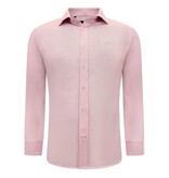 Gentile Bellini Plain oxford Shirt for Men - Slim Fit - 3029 - Pink