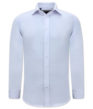 Gentile Bellini Oxford Shirt Men's Plain - 3125 - White