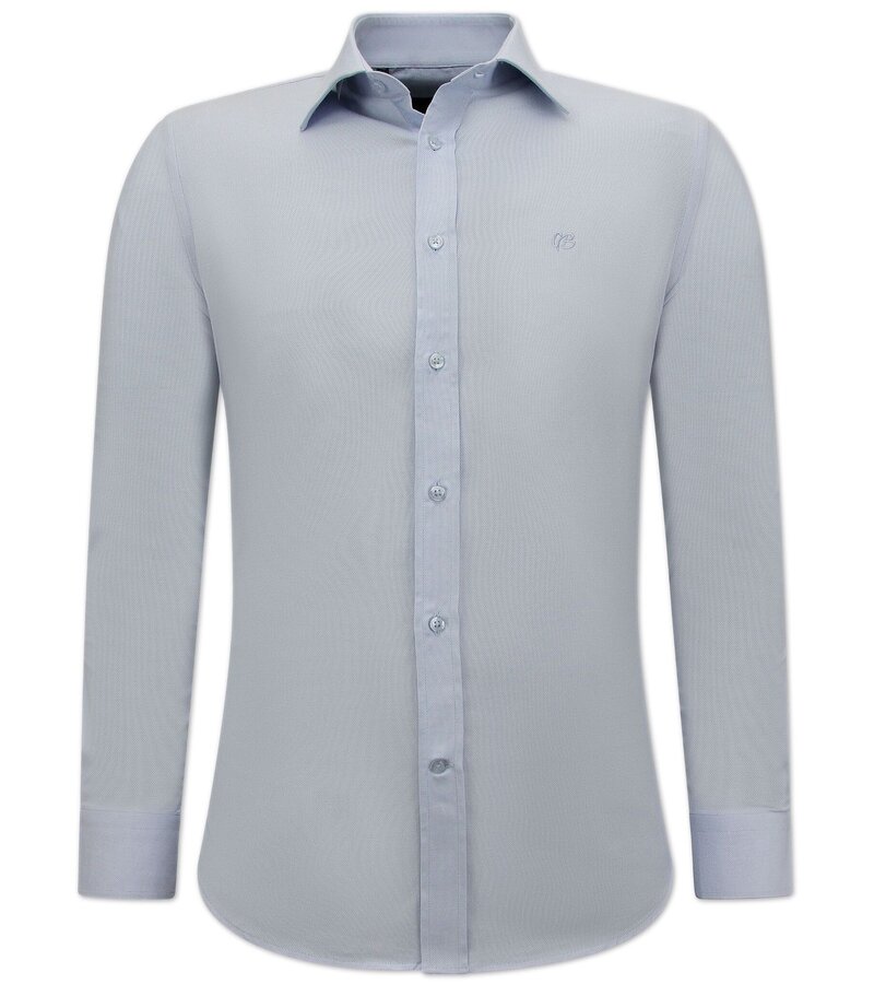 Gentile Bellini Oxford Shirts Plain Men - 3130 - Light Blue