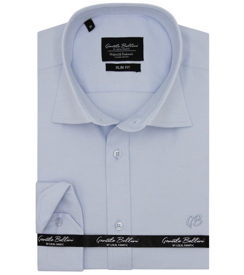 Gentile Bellini Oxford Shirts Plain Men - 3130 - Light Blue