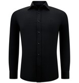 Gentile Bellini Plain Oxford Business Shirt Men -3126- Black