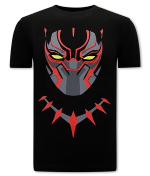 Local Fanatic Black Panther Men's T-shirt - Black