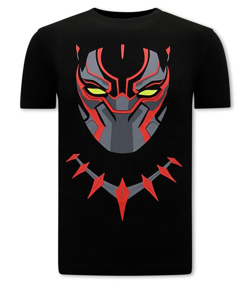 Local Fanatic Black Panther Men's T-shirt - Black