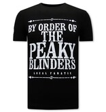 Local Fanatic Peaky Blinders Men T-shirt - Black