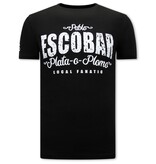 Local Fanatic Escobar Pablo Men's T-shirt - Black