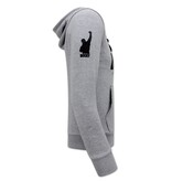 Local Fanatic Rocky Balboa Men Hoodie - Grey