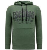 Local Fanatic Pablo Escobar Man Hoodie - Green