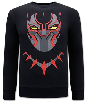 Local Fanatic Black Panther Men's Jumper - Black