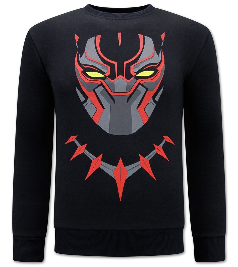 Local Fanatic Black Panther Men's Jumper - Black