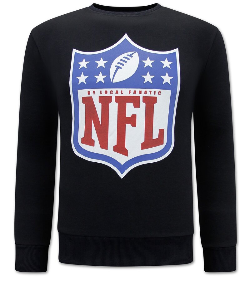 Local Fanatic NFL Men's Jersey - Black