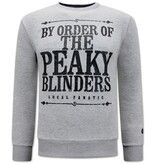 Local Fanatic Peaky Blinders Men's Sweater - Grey