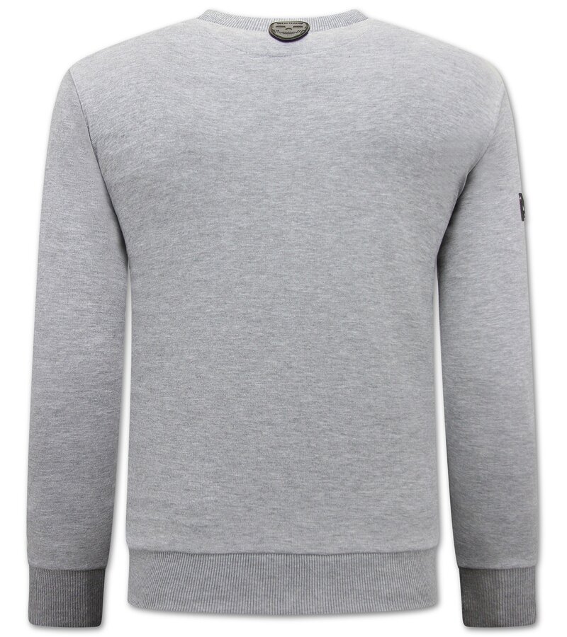 Local Fanatic Peaky Blinders Men's Sweater - Grey